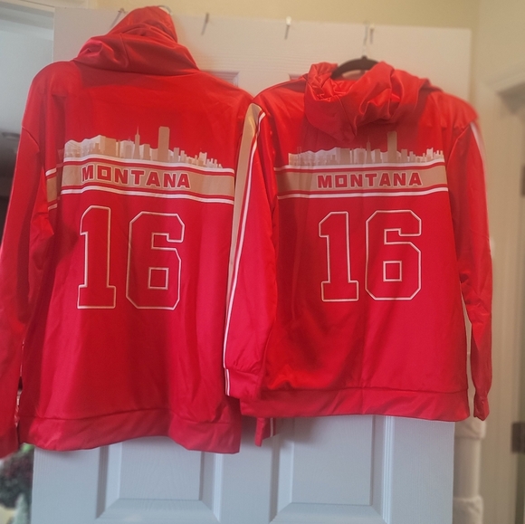 49ers sweatshirts. Montana # 16 - Picture 2 of 2
